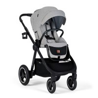 KINDERKRAFT Kočárek Everyday 2v1 Light Grey + KIDDY Evolution Pro Moon Grey