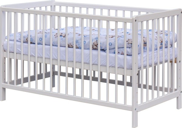 SCARLETT Dětská postýlka s kompletní výbavou Scarlett Fiki 120 x 60 cm