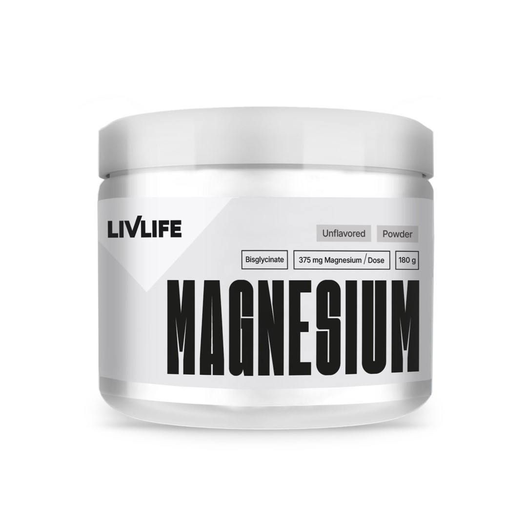 Livlife Magnesium bysglicinate 12% - Bysglicinate 12% 180 g