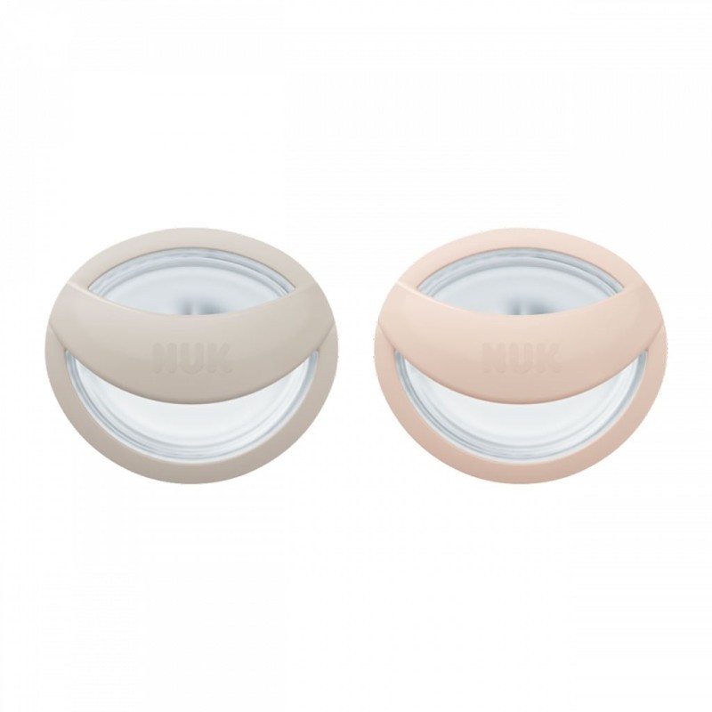 NUK Dudlík MommyFeel silikon 0-9 m, 2 ks BOX