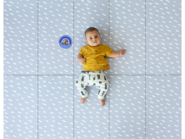 TAF TOYS Hrací deka pěnová 150x200 cm + kartičky na označení věku
