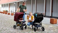 Kočárek sportovní Grande LX Grey Kinderkraft + Dětské odrážedlo 2WAY Next