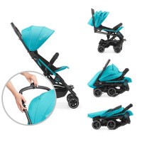 KINDERKRAFT Mini Dot Coral Kočárek sportovní + koš na pleny Angelcare