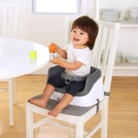 INGENUITY Podsedák na jídelní židli SmartClean Toddler - Slate 2r+, do 15 kg