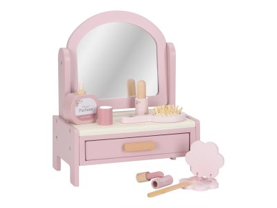 Toaletní stoleček dřevěný Pink