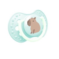 LOVI Dudlík svítící silikonový dynamický CAPICHILL 6-18m 2ks