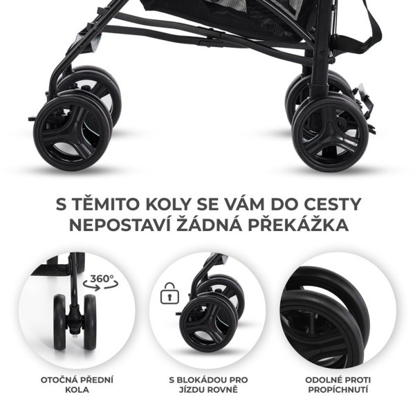 KINDERKRAFT Kočárek golfový Tik