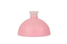 Víčko růžové 700/zátka čirá