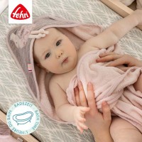 BABY FEHN Ručník s kapucí z kolekce Lazy, Crazy & Pink