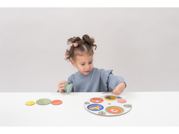 TAF TOYS Magnetické puzzle 4v1