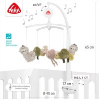 BABY FEHN Hrací kolotoč Lazy, Crazy & Pink