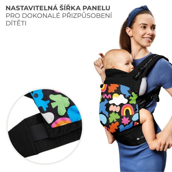 KINDERKRAFT Nosítko Huggy Happy shapes