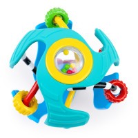 BABY EINSTEIN Hračka senzorický míč s kousátkem Rattle & Sense™ 3m+