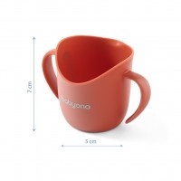 BABYONO Hrnek ergonomický s oušky 120 ml