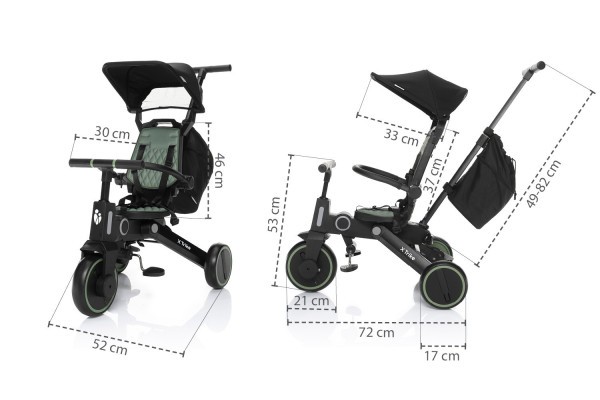 ZOPA Tříkolka X Trike