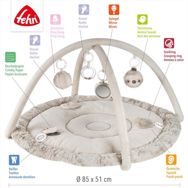 BABY FEHN 3D aktivity deka z kolekce Lazy, Crazy & Pink