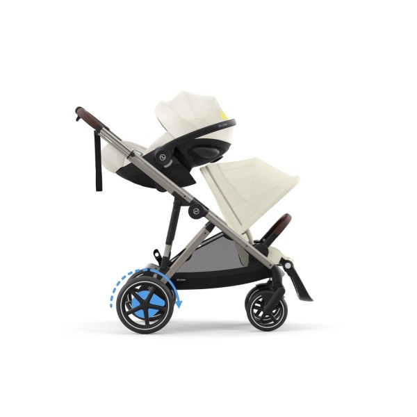 CYBEX Gold e-Gazelle S Sportovní/sourozenecký kočárek + DÁREK kód na slevu GOLD10