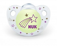 Dudlík NUK Den & NOC, SI,V2 (6-18m.) box