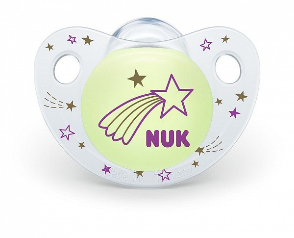 Dudlík NUK Den & NOC, SI,V2 (6-18m.) box