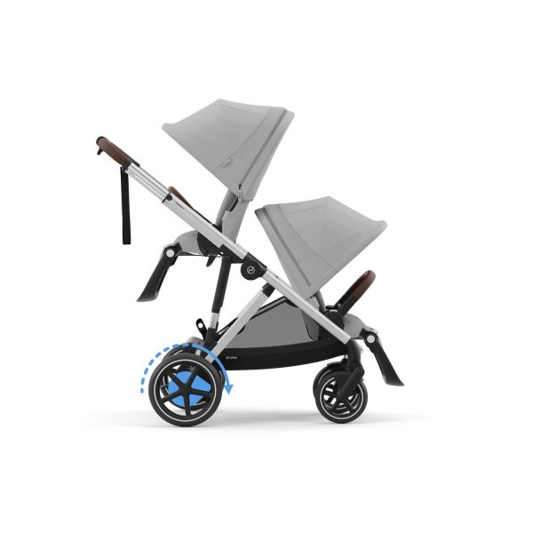 CYBEX Gold e-Gazelle S Sportovní/sourozenecký kočárek + DÁREK kód na slevu GOLD10