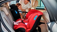 Autosedačka Kinderkraft Vado Isofix 0-25kg red 2020