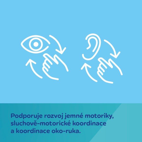 CANPOL BABIES Edukativní hrací deka FOX