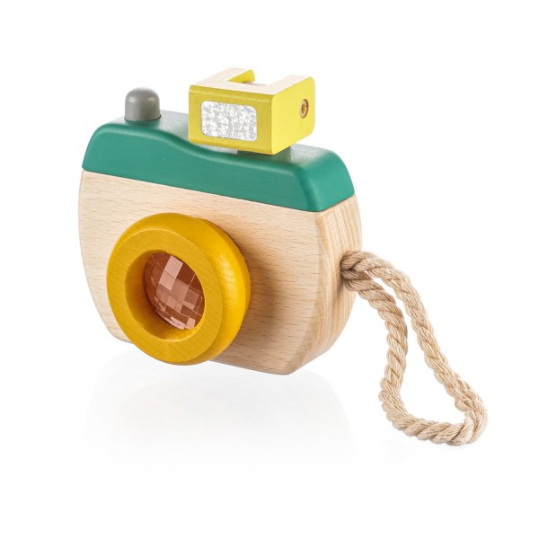 Dřevěný fotoaparát