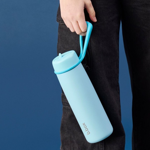 B.BOX Nerezová termolahev s brčkem 690 ml