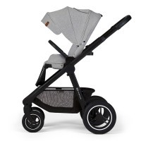 KINDERKRAFT Kočárek Everyday 2v1 Light Grey + KIDDY Evolution Pro Moon Grey