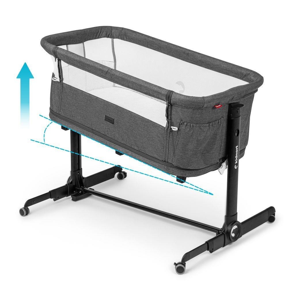 KIDNORT Postýlka Snäckskal