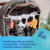 CANPOL BABIES Senzorická závěsná hračka na kočárek/autosedačku BabiesBoo