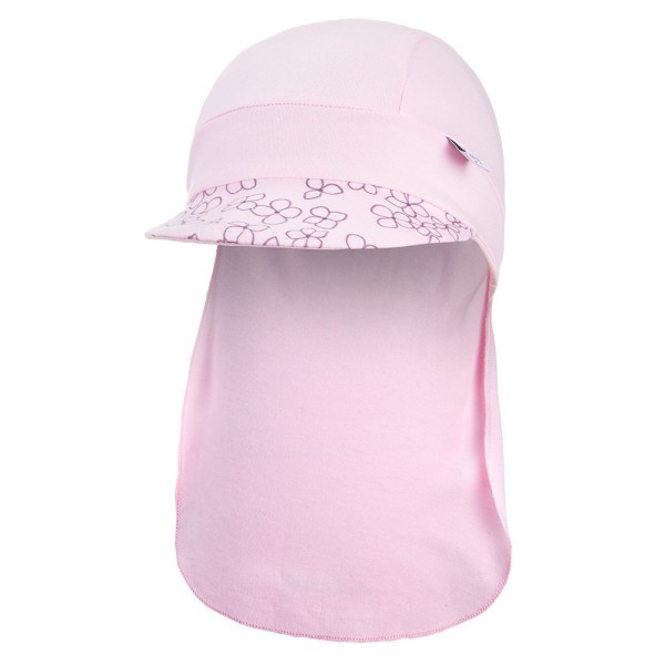 LITTLE ANGEL Kšiltovka tenká pirát Outlast® - růžová baby/růžová baby kytičky