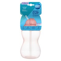 CANPOL BABIES Lahev sportovní se slámkou 370ml