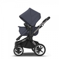 Bugaboo Donkey 5 Mono complete Graphite/Stormy blue-Stormy blue