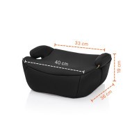 ZOPA Autosedačka/podsedák Isofix Kappa R129