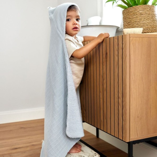 Lässig Muslin/Terry Hooded Towel Ručník s kapucí
