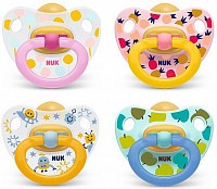 NUK Dudlík Classic HAPPY KIDS,LA,V2 (6-18m.)