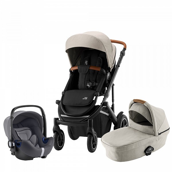 Set kočárek  Britax Smile III + hluboká korba + autosedačka