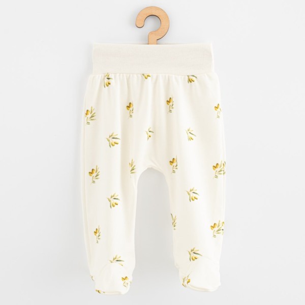 NEW BABY Kojenecké polodupačky z organické bavlny Olivy