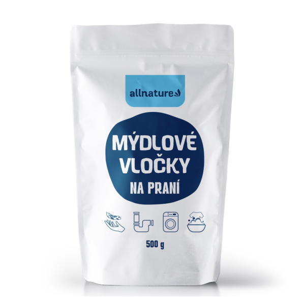 ALLNATURE Mýdlové vločky 500g