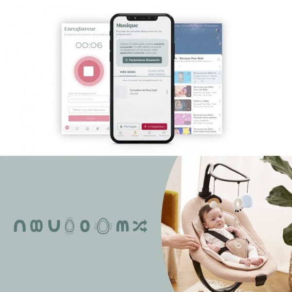 BABYMOOV Houpačka Swoon Evolution Connect