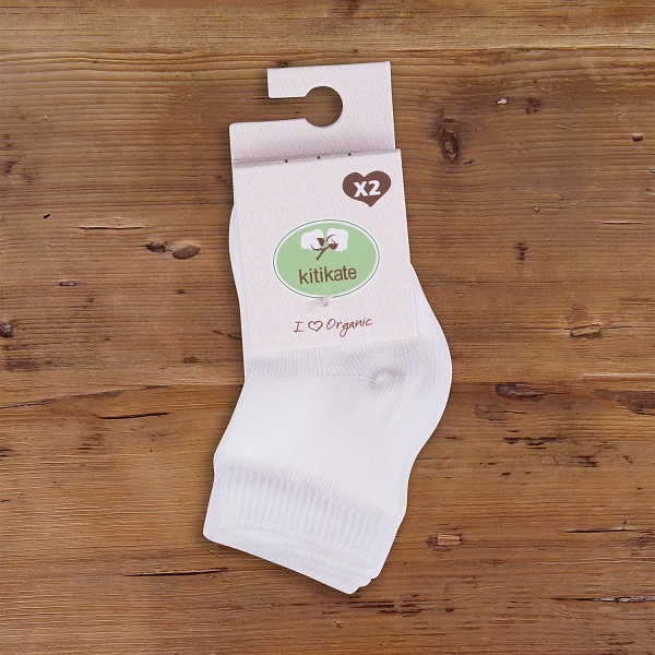 Ponožky Kitikate 0-3m, 2páry