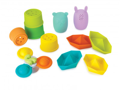 Sada hraček do koupele Spin