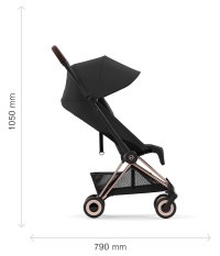 CYBEX COYA Rosegold Golfový kočárek