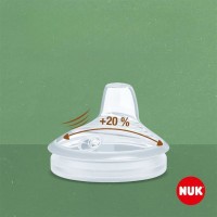 NUK Kojenecká láhev na učení for Nature s kontrolou teploty 6-18m