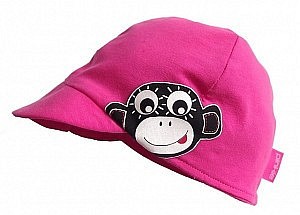 Čepice s kšiltem Pink Monkey Čepice s kšiltem Pink Monkey