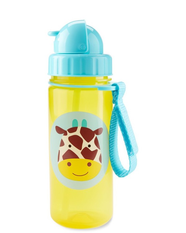 SKIP HOP Zoo Hrnek s brčkem bez PVC a BPA 12 m+