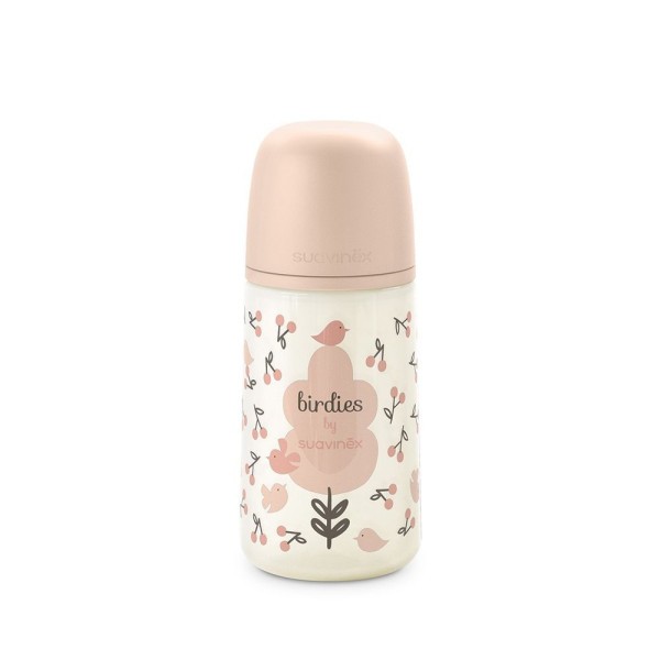 SUAVINEX Kojenecká láhev 270 ml M BIRDIES