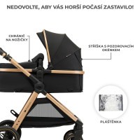 KINDERKRAFT Kočárek kombinovaný 3v1 Esme