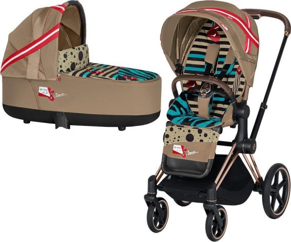 Kočárek CYBEX by Karolina Kurkova Priam Lux Seat 2021 včetně korby